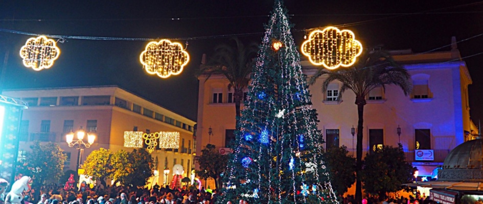 alumbrado navideño de lebrija